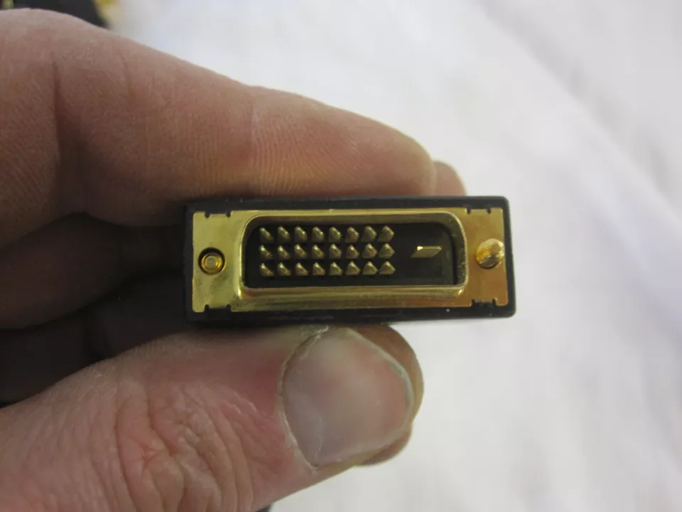 DVI-D TO DVI-D Cable Male To Male and DVI-D To HDMI Monitor Display DVI Cables - Image 3 of 4