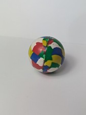 Superball Vintage 1990's Mosaic 1.5" Diameter Bouncing Rubber Ball
