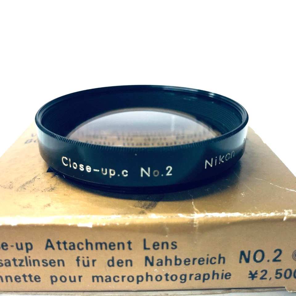 🍙Mint w/Box🍙Nikon Close-up Attachment Lens No.1 and No.2 from Japan - Image 3 of 4