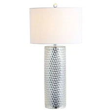 JYL1013A Isabella 30" Glass LED Table Lamp Contemporary Transitional Modern G...