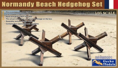 Gecko Models 35GM0081 1/35 Normandy Beach Hedgehog Set