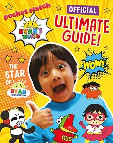 Ryan s World Ultimate Guide by UK Egmont Publishing Book The