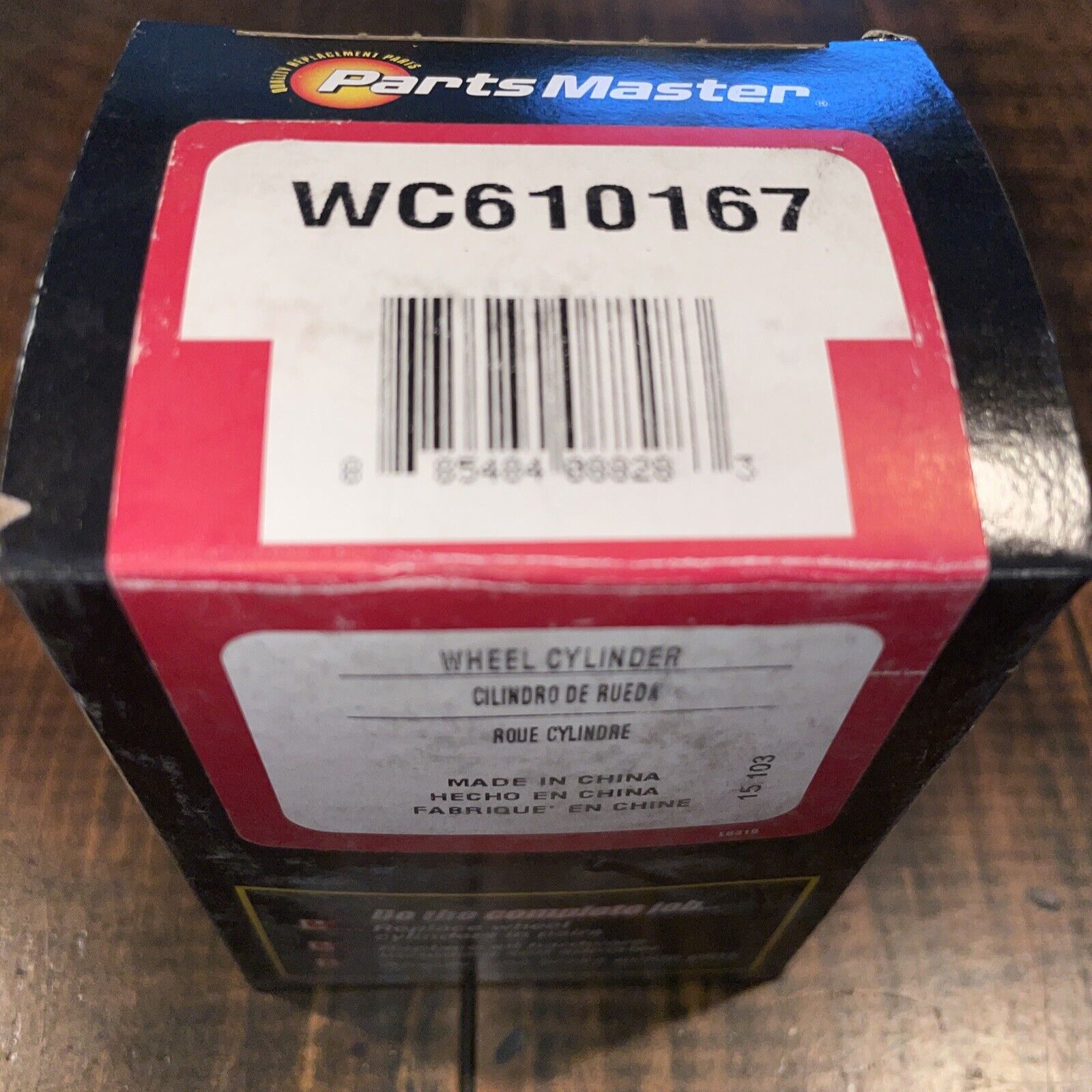 Rr Wheel Brake Cylinder Parts master WC610167