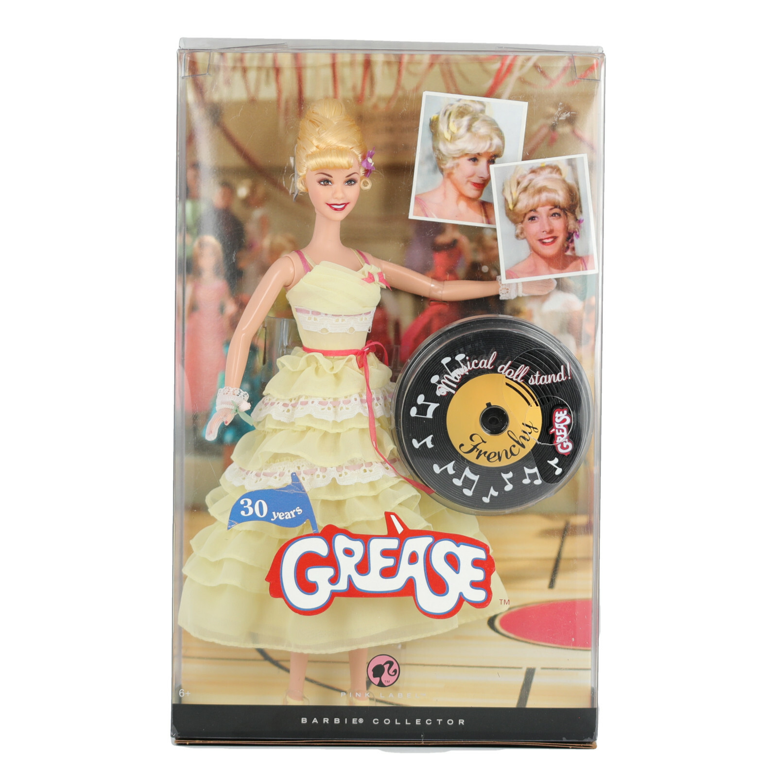 2008 Grease Frenchy Barbie Doll Pink Label NRFB eBay