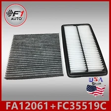 Auto1tech COMBO Engine & Carbon Cabin air filter Fits 2016-2020 Honda Pilot 3.5L
