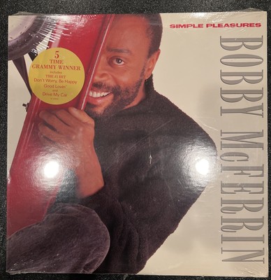 FACTORY SEALED! 1988 LP -  BOBBY McFERRIN SIMPLE PLEASURES EMI E1-48059