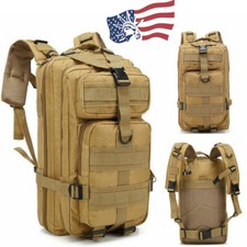 Outdoor Military Molle Tactical Backpack Rucksack Hiking Camping Travel Bags 30L
