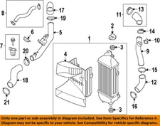 HYUNDAI OEM 13-15 Santa Fe-Turbo Turbocharger Intercooler Bracket 282592G300