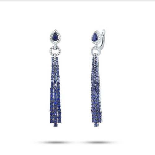 Orecchini in oro con quarzo citrino e peridoto - STANOPPI - Luxury Zone