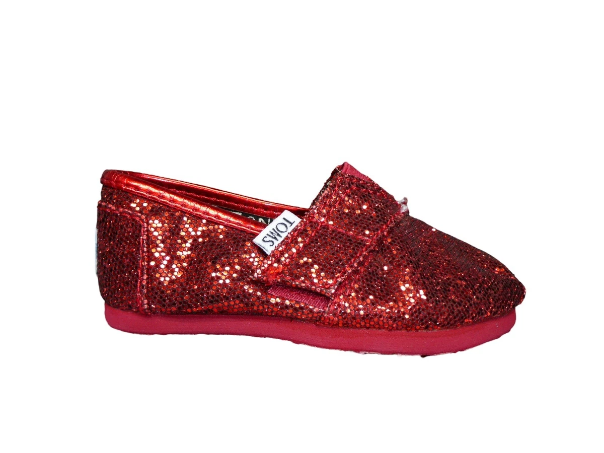 Red sparkle best sale toms