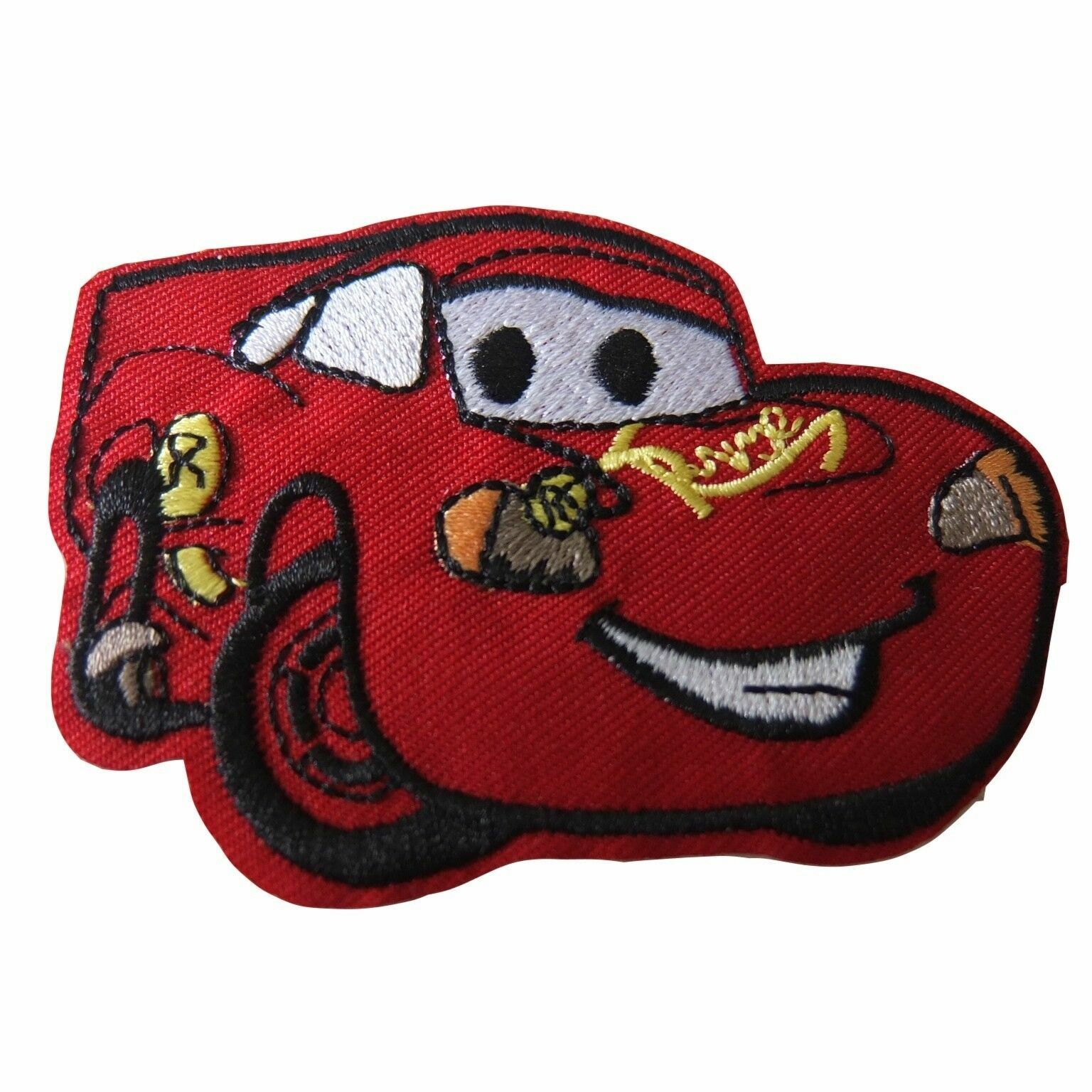 Cars Movie Lightning McQueen Character Embroidered Iron on Patch | eBay