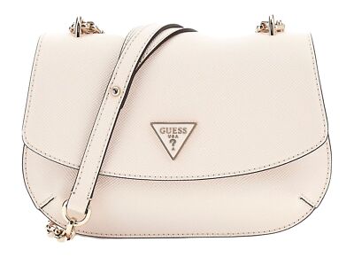 GUESS Ilia Convertible XBody Flap Umhängetasche Tasche Stone beige Neu