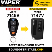 Viper 7145v Remote 4-button Remote Transmitter Fob Ezsdei7141 7147v