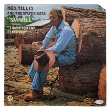 Mel Tillis Signed Autographed Album Record LP ACOA