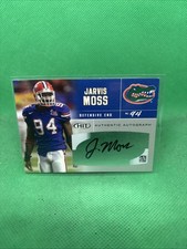 Jarvis Moss 2007 SAGE Hit Autograph Rookie Card #A52 - Florida. rookie card picture