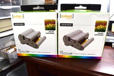 Lot of 2 NEW VuPoint ACS-IP-P20-VP Color Cartridges for Photo Cube Printer