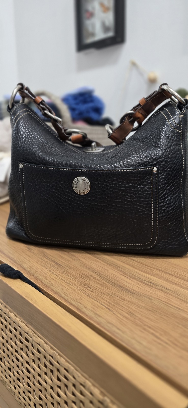 Coach Chelsea Turnlock Hobo EUC — image 5