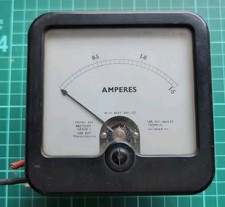 Ernest Turner Vintage Ammeter 0-1.5 Amperes. Model 455