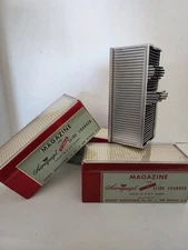 4 Airequipt Slide Tray Changer Magazine Cartridges 2x2 Slides 