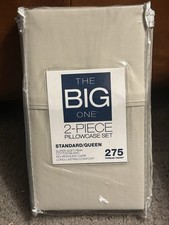 The Big One" 2-piece Standard/Queen pillowcase set.