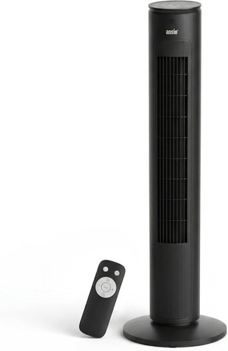 ANSIO 40” Tower Fan with Remote Control, 3 Speed Settings, 3 Airflow Modes- USED