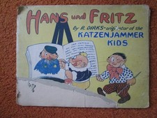 Hans i Fritz, Katzenjammer Kids, R. Dirks, 1917/1916 softcover comicbook p28