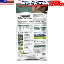 Fescue Grass Seed Sun Partial Shade 20 Lb Resistant Turf Durable Economical Lawn 2.72 per gallon