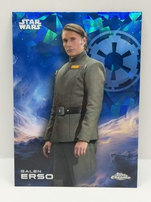 Galen Erso 2024 Topps Chrome Sapphire Rogue One Card No. 47