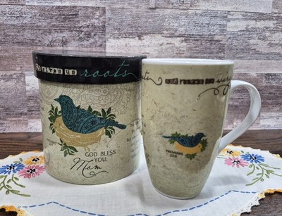 COMMON GROUNDS Mug Perfect Blend God Coffee Prov 22:6 a Mothers Love Gives Roots