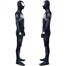 COOL Venom Spider-man Jumpsuit Symbiote Bodysuit Cosplay Costume Halloween Props