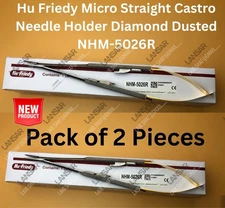 HU-FRIEDY NHM-5026R Micro Straight Perma Sharp™ Needle Holders Diamond Dusted
