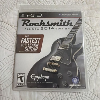 Rocksmith 2014 Edition (PS3)   Complete w/ Manual   Learn Guitar   Ubisoft