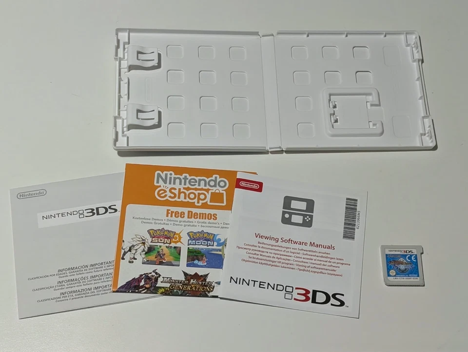 MONSTER HUNTER STORIES-NINTENDO 3DS-PAL-ITALIANO-COMPLETO-OTTIMO-RARITA', foto 3 di 3