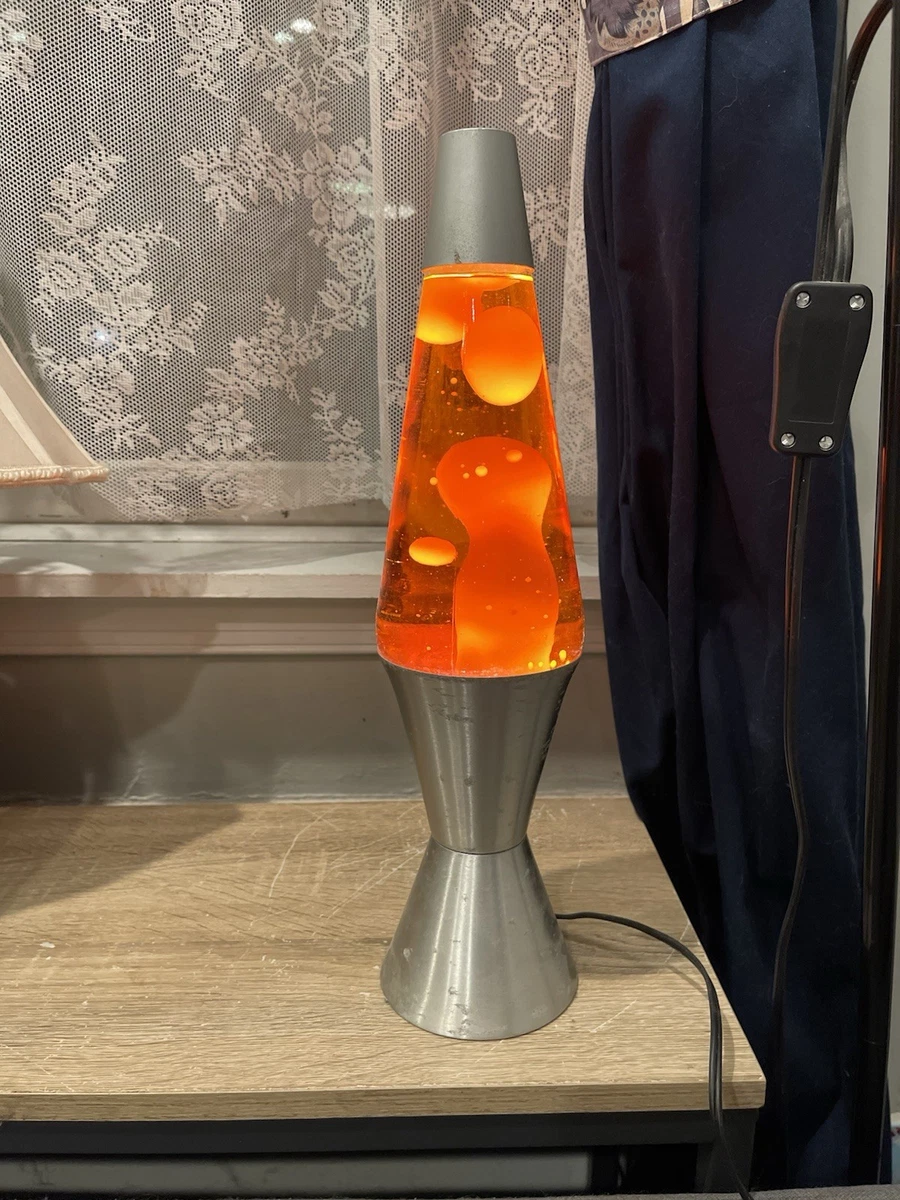 Lava Lite ヴィンテージ Lava Lite Heritage Collection Wizard Lava Lamp with Silver Base