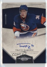 2010-11 Panini Dominion 12/199 Travis Hamonic #201 Auto 4f5