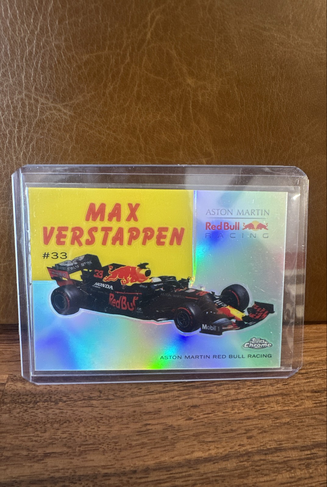 2020 Topps Chrome Formula 1 - 1954 World on Wheels Max Verstappen #54W-5 (RC)