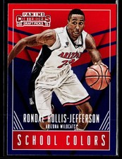 Rondae Hollis-Jefferson 2015 Panini Contenders Draft Picks School Colors Arizona