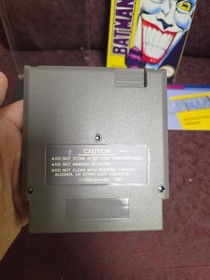 NES Batman Return Of The Joker. Box & Manual Are Reproduction. Game Is Authentic