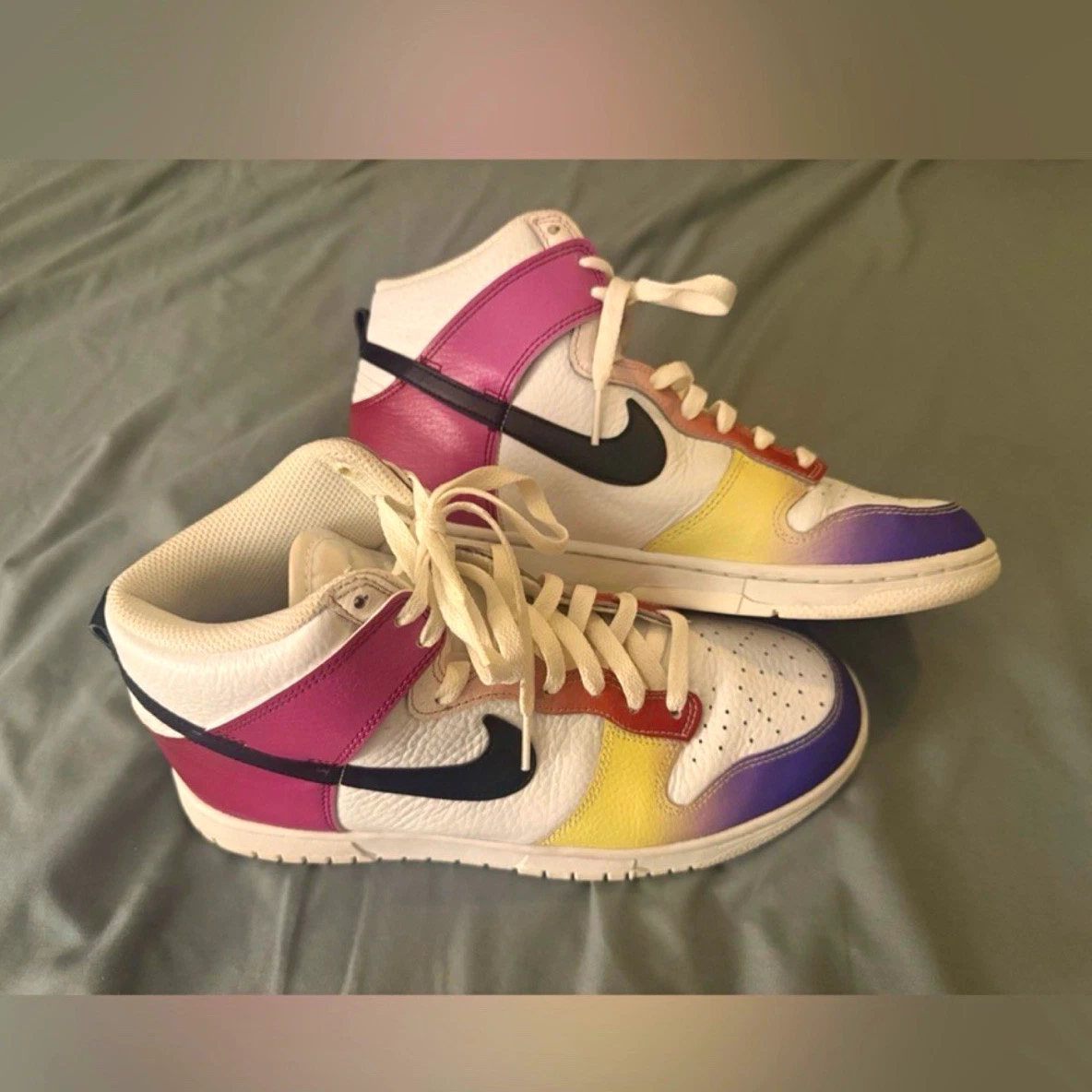 Nike Dunk High Multicolor Sneakers for Women for sale | eBay