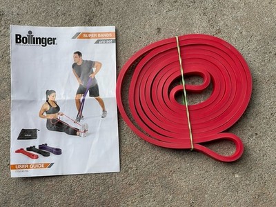 Bollinger SUPER LOOP Band Red Resistance Strength Train Band Exercise CrossFit