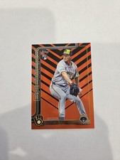 2025 Topps Update Series #US63 Connor Thomas, Holiday Foil - Brewers (RC)