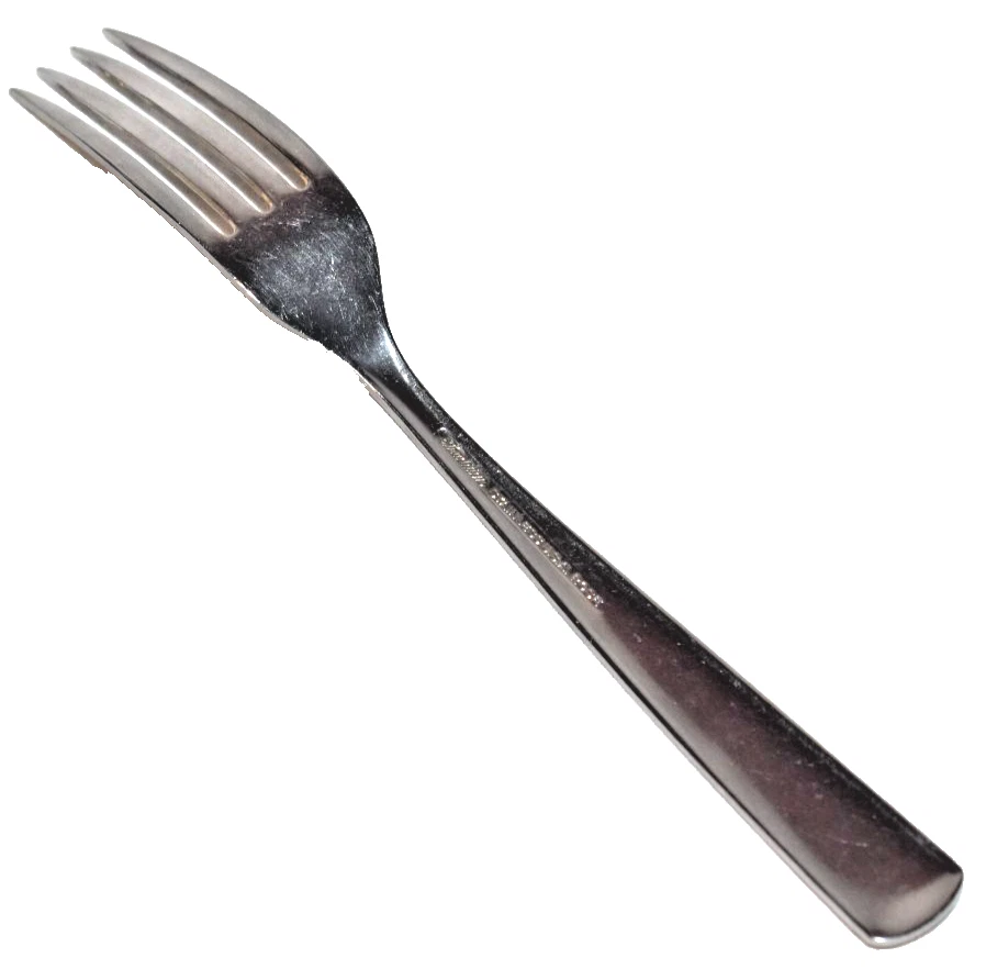 3 tenedores de cena cubiertos de acero inoxidable Sears Roebuck Tradition Rose 7 3/8" Foto 4 de 4