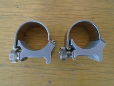 WEAVER Detachable Scope Rings  Med Ht  Matte Stainless  1" Dia  Free Ship