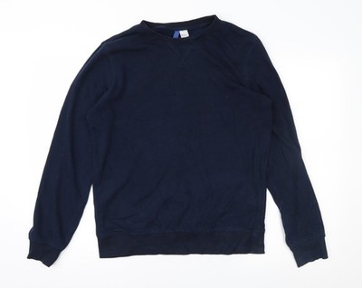 Pullover Sweatshirt Herren UK Größe S Divided Blau