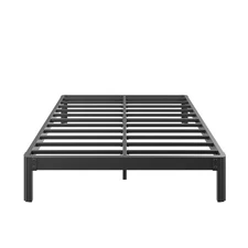 18 Inch California King Size Metal Bed Frame, Heavy Duty Sturdy Platform with...