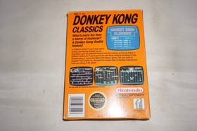 Donkey Kong Classics (Nintendo NES) Complete in Box CIB