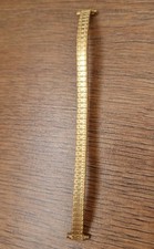 9mm - 12mm SPIEDEL VINTAGE 1950s-1970s ROLLED GOLD EXPANDING WATCH STRAP BOXED.