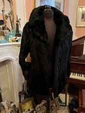 Luscious Real Fur Black French Coney Fur Jacket