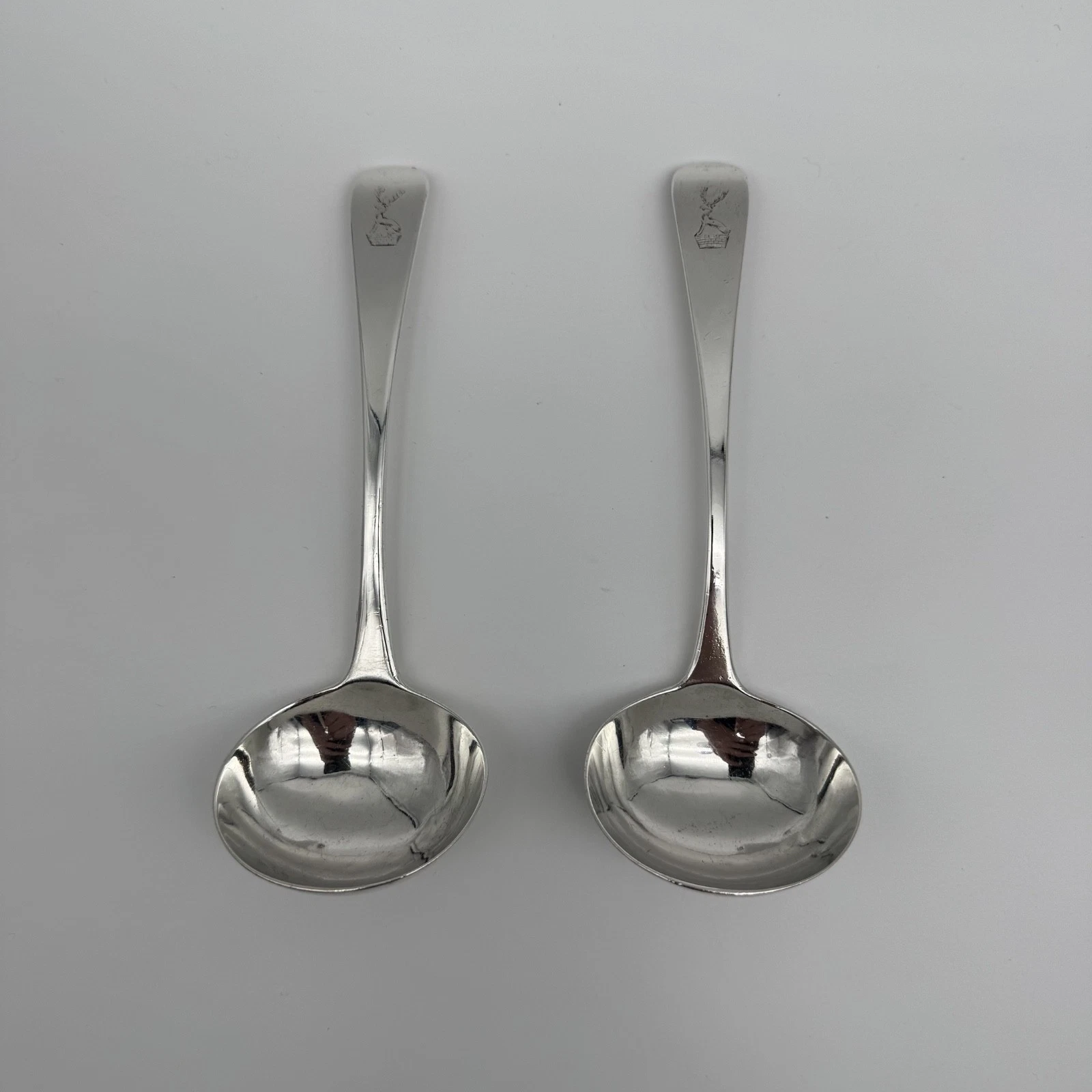 Pair of George III Silver Sauce Ladles by Wm Eley & Wm Fearn - London 1816
Opens in a new window or 