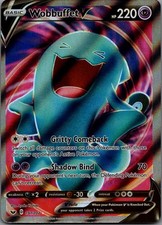 Wobbuffet V (Full Art) Ultra Rare SWSH01: Sword & Shield Base Set 191/202 NM